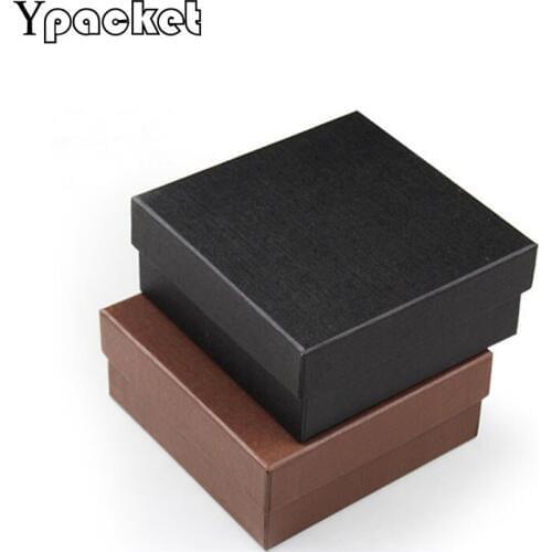 16pcs/Lot Belt Box Gift Bag Luxury High Quality Present Belts Box Square Jewelry Bracelet Paper Box 12.5*12.5*5.2cm