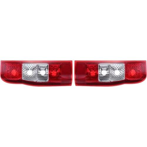 2Pcs Car Rear Bumper Reflector Rear Tail Lamp Brake Light for Ford Transit MK7 2006 - 2014 Panel Van