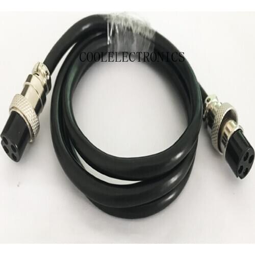 2P 3P 4 Pin 5P 6 pin GX16 16mm Air Plug Female to Female Aviation Socket Connector Plug Cable 1m