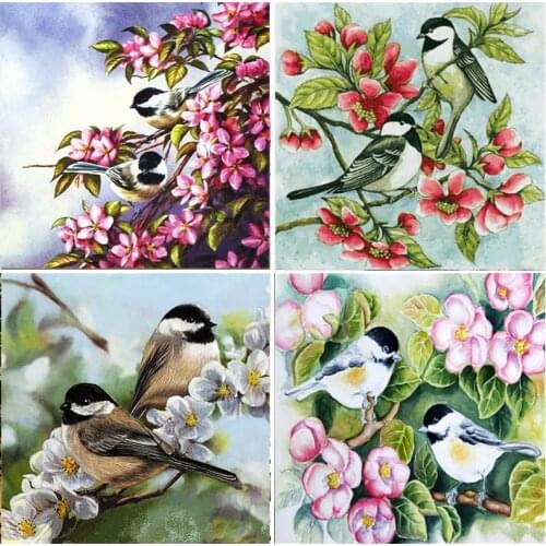 5D Diamond Painting Oil painting bird Kits Art Resin Full Square Drill Animal Embroidery Home Decoration Full Round Cross Stitch