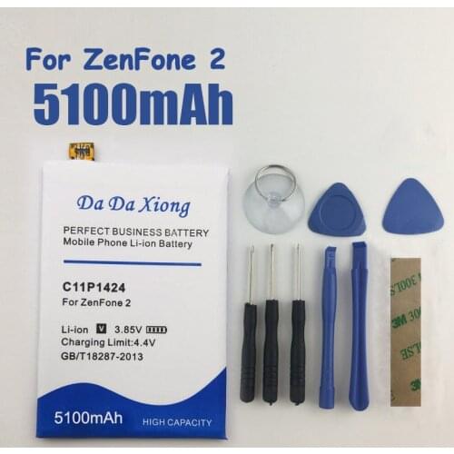 5100mAh C11P1424 Battery For Asus Zenfone 2 ZE551ML ZE550ML 5.5inch Z00AD Z00ADB Z00A Z008D
