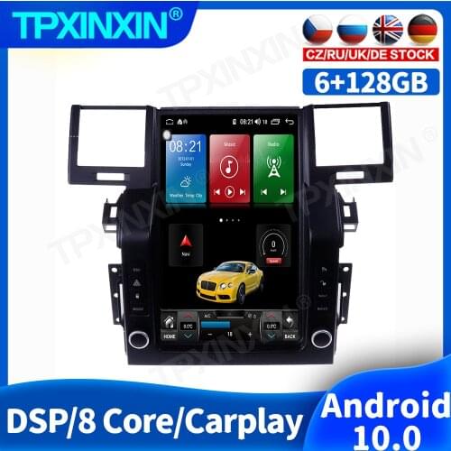Android 10.0 Tesla Style Screen Car Radio For Range Rover Sport 2005 - 2009 Multimedia Video Player Navigation Stereo GPS 2din