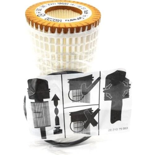 White Engine Oil Filter A0001802609 A1121800009 For Mercedes-Benz E230/E280/E350
