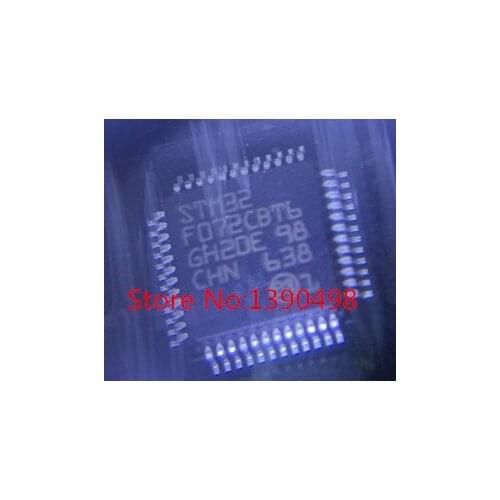 Free Shipping 20pcs/lot STM32F072CBT6 STM32F072 32F072CBT6 QFP48
