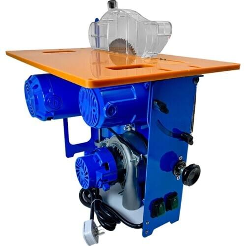 Dust-free Composite Saw Integrated Slide Table Lift Double Saw Blade Vacuum Electric Saw Multifunctional Woodworking Folding Saw