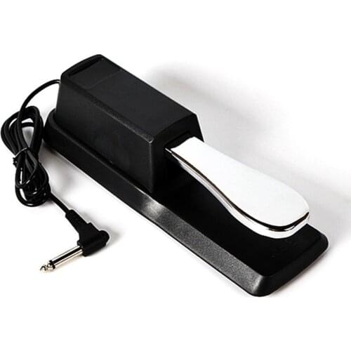 Damper Sustain Pedal Foot Switch Piano Keyboards Sustain Foot Pedal Damper Pedal for Electric Piano Keyboards Solo Tool