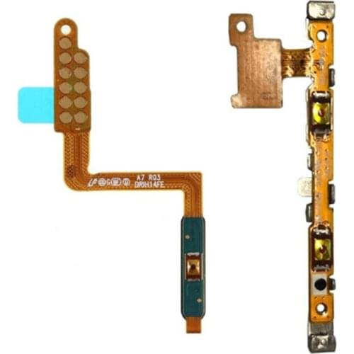 For Samsung Galaxy A7 2018 A750F Power Swith On Off Flex Cable Volume Button
