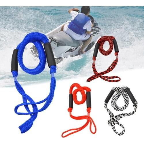 1Pcs Kayak Boating Ropes Durable High Strength Solid Color Mooring Pontoon Rowing Ropes Accessories 1.22m - 1.52m