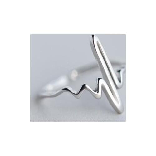 Punk Lines Rings For Women Girls Fashion Irregular Finger Rings Gift 2021 Female Jewelry Party