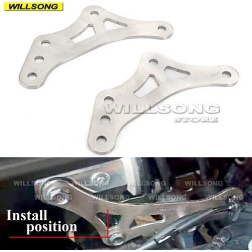 Rear Suspension Cushion Lowering Link Kit Adjustable Linkage Drop Links For KAWASAKI Z900 Z900RS Motorcycle Accessories