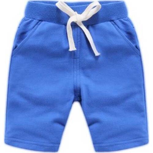 Five minutes of pants boy children summer leisure sports beach shorts drawstring pants candy color clothes 1.5-10 years old