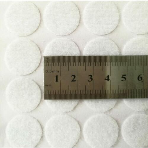 22mm Diameters coins,1000sets , Sticky Back Fastening Dots. Adhesive hook&loop,2G Brand