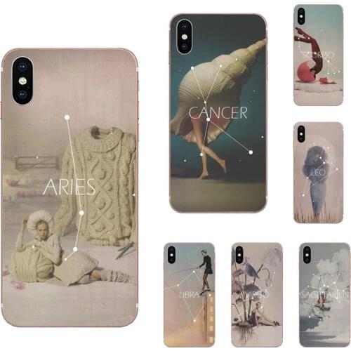 Soft Print Case Art Signs Zodiac For Sony Xperia Z Z1 Z2 Z3 Z3+ Z4 Compact Z5 Plus M2 M4 XA XA1 XZ Premium