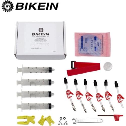 BIKEIN Bicycle Hydraulic Disc Brake DOT Oil Bleed Kit Tools For Sram Avid Juicy Hayes Hope Bengal Formula MTB Bike Repair Tools