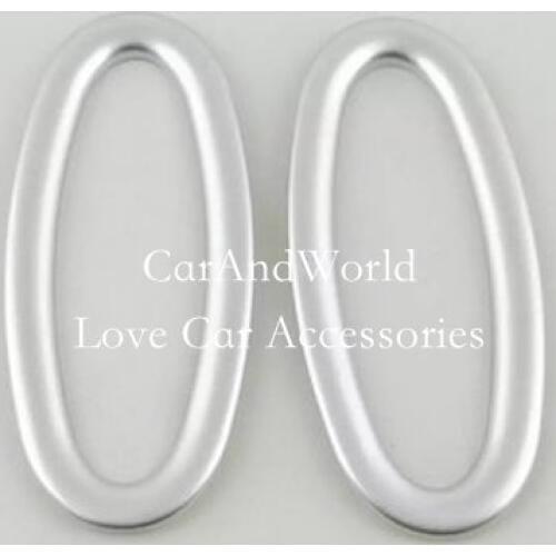 For RENAULT Koleos 2017 2018 Interior door light cover Inner Lamp Panel Frame Trim ABS Chrome Car-styling Accessories