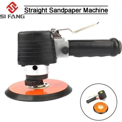 6" 6 inch Air Sander Random Orbital Palm Sander Polisher Pneumatic Power Tool use For Car clean of operation