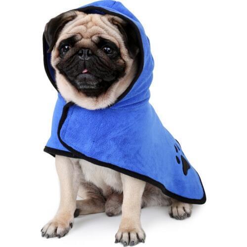 Dropshipping Orders ONLY Dog Bathrobe XS-XL Pet Dog Bath Towel for Small Medium Large Dogs Dropshipping Orders ONLY