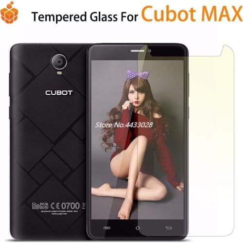 Cubot MAX Glass For Cubot MAX Mobile Phone Screen Protector For Cubot MAX Glass Explosion Proof Scrach Proof Protective Glass