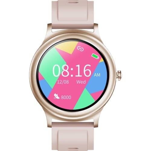 Y18 Women Smart Watch Full Touch IP68 Waterproof Bluetooth Fitness Tracker Android ISO Phone Men SmartWatch
