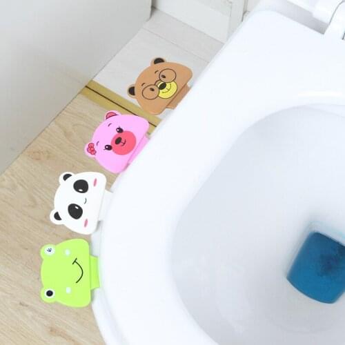 1PCS Portable Toilet Lid Cover Seat Opener Lifters Toilet Closestool Toilet Cover Sticker Lifter Toilet Lid Wc Accessories Tool
