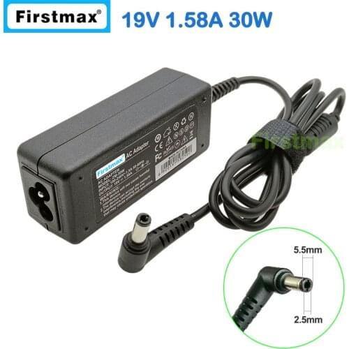 19V 1.58A 30W AC adapter PA3743U-1ACA laptop charger for Toshiba Mini NB305 NB500 NB505 NB510 NB520 NB525 NB550