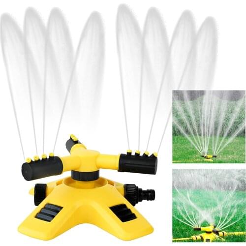 360 Degree Automatic Garden Sprinklers Flexible Water Sprayer Lawn Grass Sprinkler Head Garden Yard Watering Tool система полива