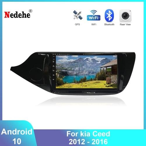 9 Inch IPS Android 10.0 Autoradio Multimedia Player 2 DIN Car Radio Stereo For KIA CEED 2012 2013 2014-2016 GPS Navigation WIFI