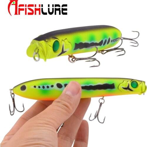 Running Dog Popper Pencil Water System Hard Bait Lure Bait 125mm 25G Bionic Fake Bait H L26