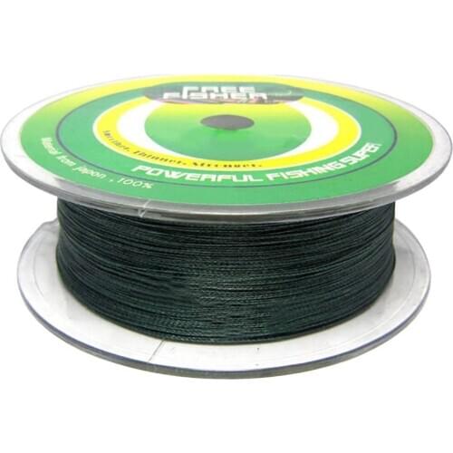 100m Fishing PE Braid Line Green Free Fisher
