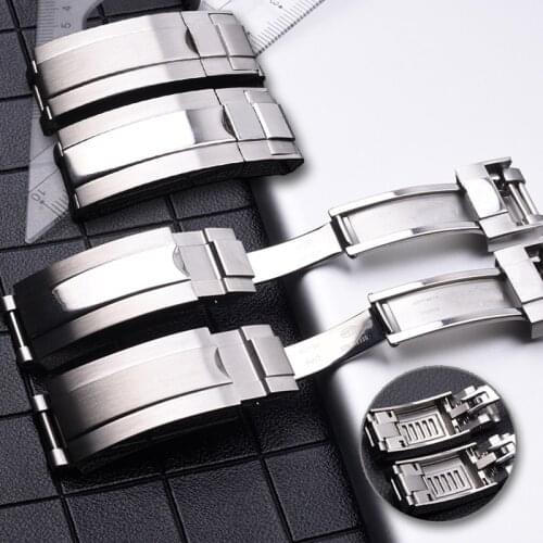 Metal Band Clasp For Rolex DAYTONA SUBMARINER GMT Series Buckle Watch Accessories Stainless Steel Fine-tuning Pull Button Clasp