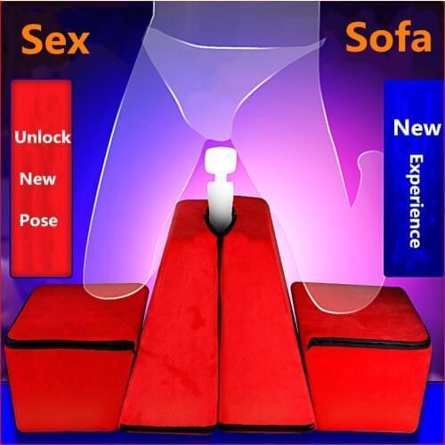 Multifunctional Deformed Body Cushion for Men/Women Sex Furniture Sex Sofa Combination Couples Sex Pillow Orgasm Cushion Sex Toy