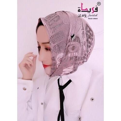 Fashion Instant Hijab Women shawel scarf Fashion Headscarf Womens Muslim Hijab Solid Color Muslim Hijabs