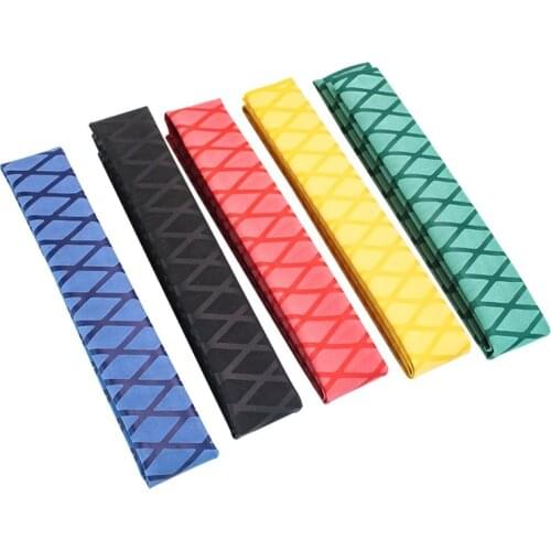 1M Heat Shrink Tube Fishing Waterproof Anti-skid Wraps Fishing Rod Badminton Racket Sleeve PVC Tube Grip Cable Sleeve