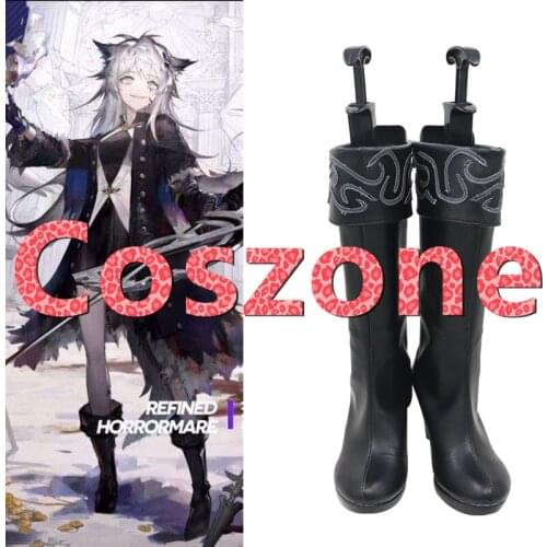 Arknights Lappland Cosplay Shoes Boots Halloween Carnival Cosplay Costume Accessories