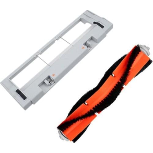 Main Brush + Cover Plate Suitable For Xiaomi Mijia 1T 1C 2C F9 Robot Dust Suction Mop Parts And Accessories