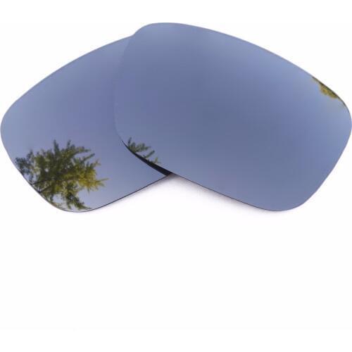Silver Mirrored Polarized Replacement Lenses for Jury Sunglasses Frame 100% UVA & UVB