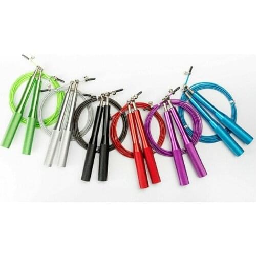 New Unisex Jump Ropes Skipping Rope Fitness Jumping Weight Loss Gym Exercise Boxing Training Sports Gym Home Solid Adjust 2020