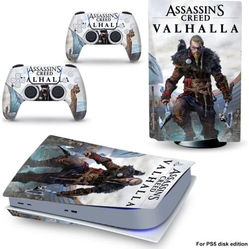 New PS5 Standard Disc Edition Skin Sticker Decal Cover for PlayStation 5 Console & Controller PS5 Skin Sticker Vinyl