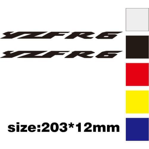 Reflective sticker helmet decorative motorcycle fit for yzfr6