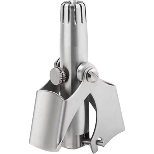 Washable Manual Nose Hair Trimmer Stainless Steel Nasal Ear Hair Shaver Manual Device Mechanical Shaving And Hair Removal Tools