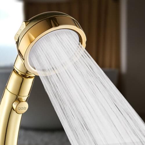 Booster Water Heater Household Set Bath Faucet One-button Water Stop Super Adjustable Water-saving Rain Shower Head Nozzle H8014