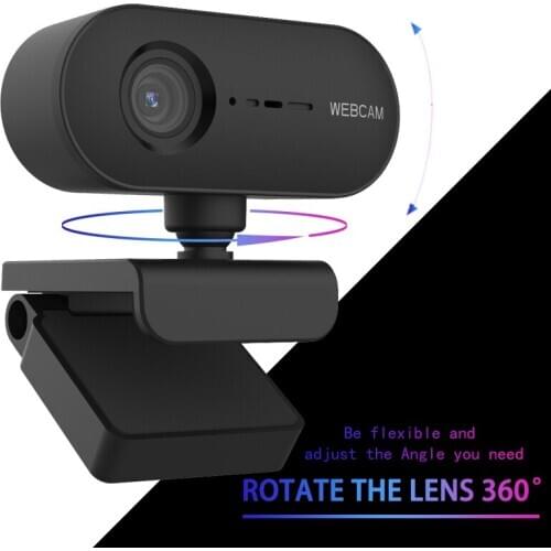 Webcam 1080P 2K Full HD Web Camera With Microphone USB Plug Web Cam For PC Computer Mac Laptop Desktop YouTube Skype Mini Camera