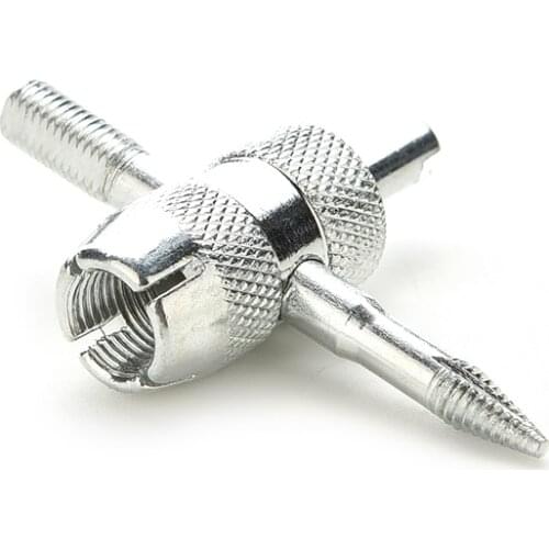 1Pc 4Way Car Truck Tire Screwdriver Valve Stem Core Remover Installer Tool Repair Tools