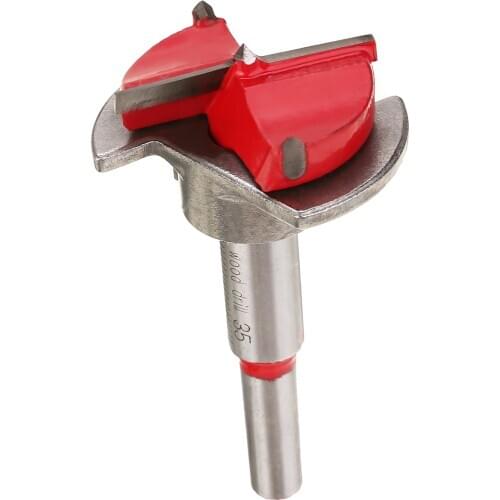 1pc Locating Drill Boring Hole Saw Drill Bits Cutter Forstner Woodworking Core Drill Bit Hole Saw Cutter 35mm +Hex Wrench