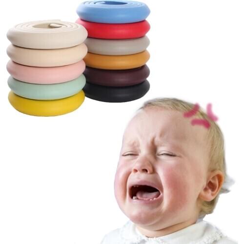1PC 2M Baby Safety Table Desk Edge Guard Strip Home Cushion Guard Strip Safe Protection Children Bar Strip Soft Thicken