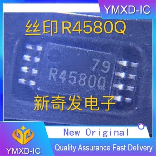 10Pcs/Lot New Original Chip R4580qi TSSOP-8 Operational Amplifier Chip