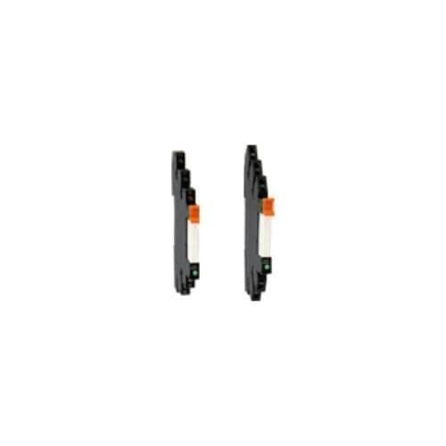 20 pcs SR-1C-AD24V-S SR ultra thin intermediate relay with spring terminal socket 24VAC/DC 1NO+1NC 6A