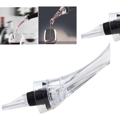 Red Wine Aerator Wine Pourer Decanter Cap Aerating Pourer Spout Portable Filter High Quality Bar Tool Kitchen Accessory