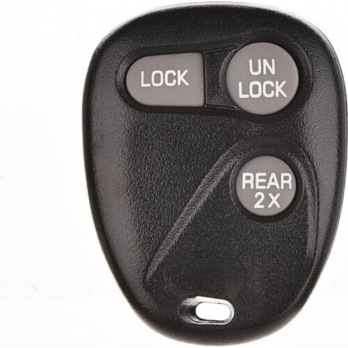 Car Key Case Cover Car Accessories 3 Buttons Remote Fob Car Key Shell For GM 16245100 29 18 Key Shell 1Pcs Black