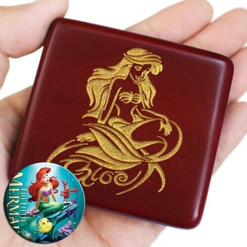 Sinzyo Handmade Wooden The Little Mermaid Music Box birthday Gift For Christmas/Birthday/Valentines day gift boxs